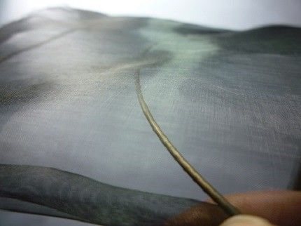 990,9% puur wolfraamdraadgasharmaterieel van roestvrij staal met openingen van 1/2