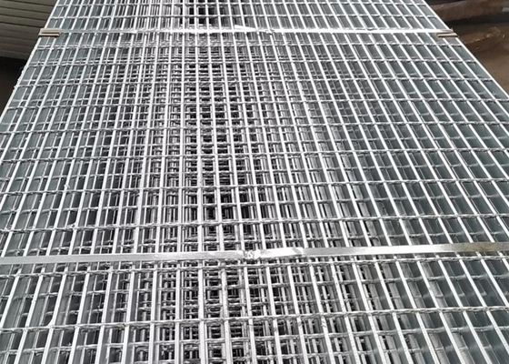De pers sloot het Gegalvaniseerde Netwerk van het Staalgrating Uitgebreide Metaal 40 X 100 Mm-Hoogte