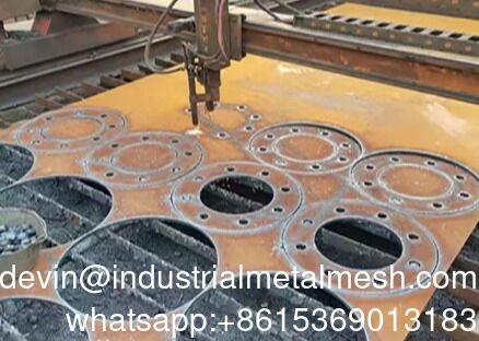 SS400 Geperforeerde Koolstofstalen Plaat voor Zeefplaat