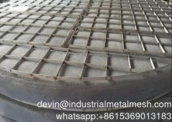 Wire Mesh Demister Pad voor Air Liquid Separator Factory Sales