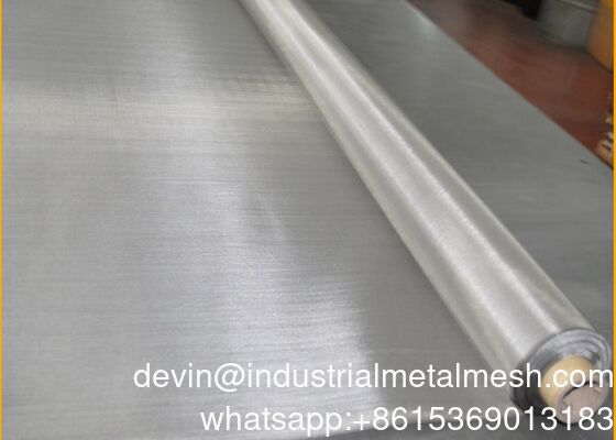 Plain Weave roestvrij staal draad mesh 0.02-5.0mm Draaddiameter & 1-500 Mesh
