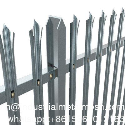 Stalen palissade hek Stalen constructies voor mobiele basisstation telecommasten Hek