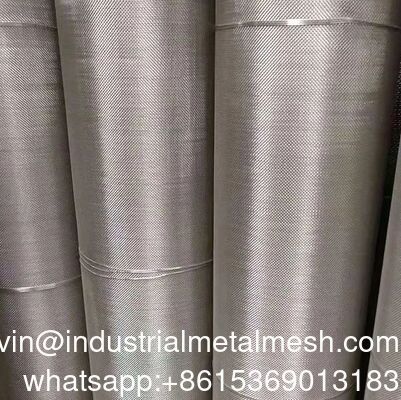 Plain Weave roestvrij staal draad mesh 0.02-5.0mm Draaddiameter & 1-500 Mesh