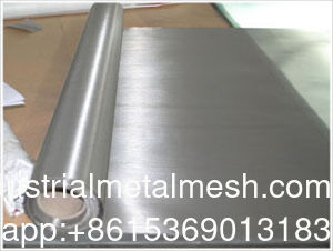 Industriële kwaliteit 304 316L 317L 904L roestvrijstalen draadgasharing Metalen draadgasharing