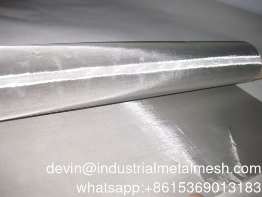 Plain woven roestvrijstalen gaas 304 316 voor filtratie en screening