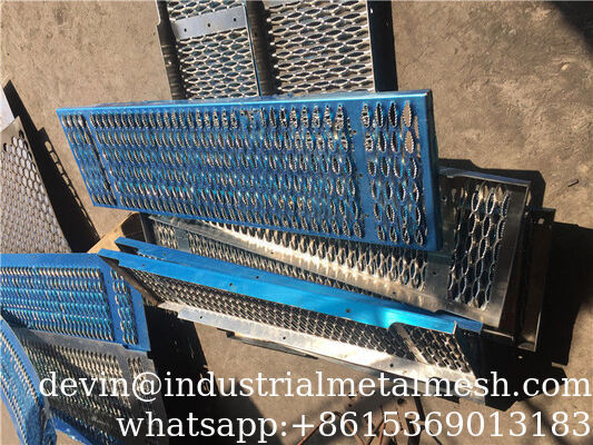 Dikke aluminium geperforeerde greep Strut rooster voor plank wandelpad trap loopvlak