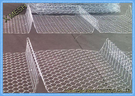 8x10cm de het openen Gelaste Gabion Behoudende Muur van Reno Matress van het Manden Hete Ondergedompelde Gegalvaniseerde Geweven Staal