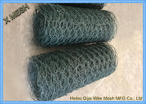 De pvc Met een laag bedekte Deklaag van het Zinkaluminium galvaniseerde Gelast Mesh Gabion Barrier Basket voor Militair
