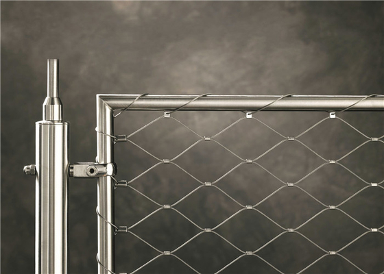 Aisi 316 de Draadkabel Mesh Zoo Aviary Decorative Netting van het Rang7x19 Roestvrije staal