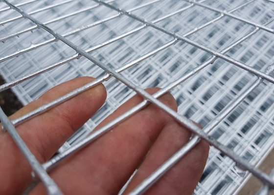 100x100mm 12mm Gegalvaniseerde Draad Mesh Panels