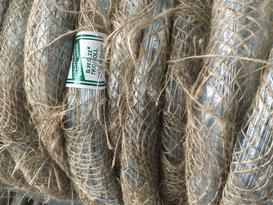 BWG22 elektrische en Hete Ondergedompelde Gegalvaniseerde Draad/Pvc Met een laag bedekte Draad/Zwarte Ontharde Draad