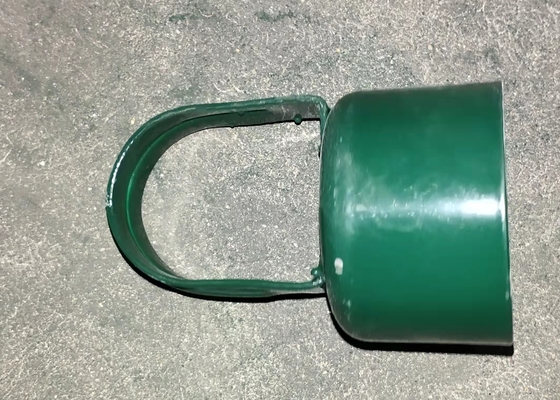 De post Hete Ondergedompelde Gegalvaniseerde 60mm Omheining Loop Cap van de Kettingsverbinding