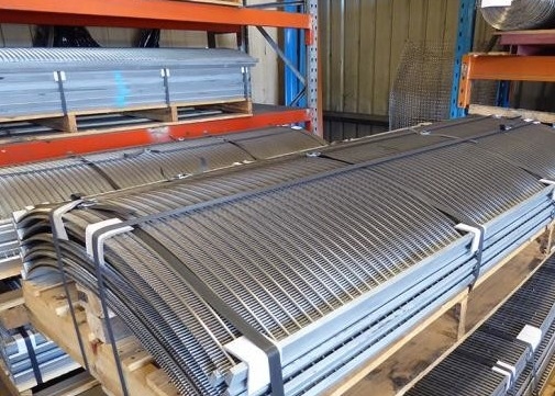 Op zwaar werk berekende V-Draadsgs 321 het de Draadscherm Johnson Gravel Welding Panel van de Roestvrij staalwig
