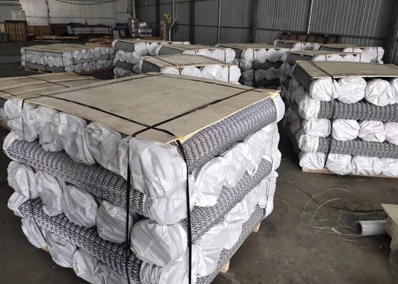 10 Ft High Vinyl Coated Complete System Duurzame Chain Link Fence Complete pakketten
