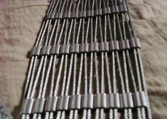 Flexibel X neigt 1.2mm Staalkabel Mesh For Balustrade